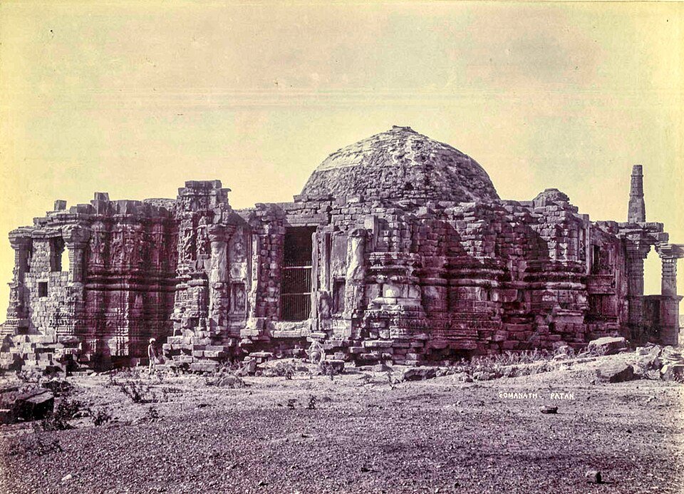Somnath Temple Sunset - Historical Architecture